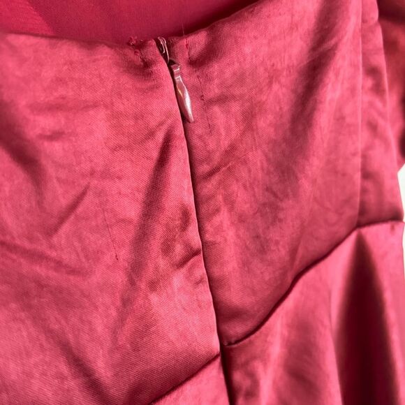 Selfie Leslie Red Mini Dress - Picture 7 of 7